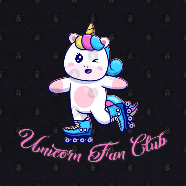 Unicorn Fan Club by capo_tees